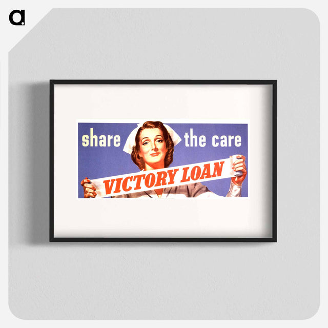 アートポスター-Share the Care, Victory Loan
 - 国立医学図書館 Poster.