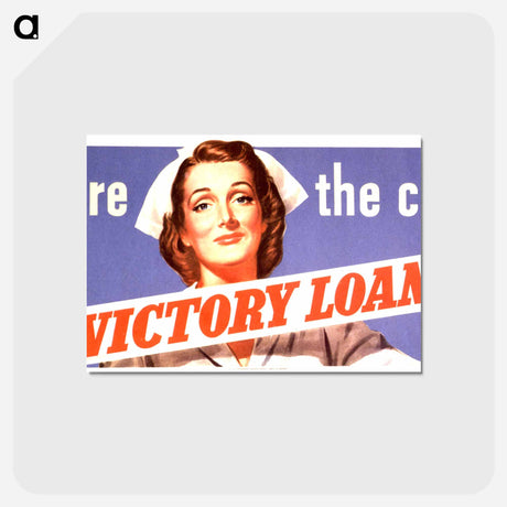 アートポストカード-Share the Care, Victory Loan
 - 国立医学図書館 Postcard.