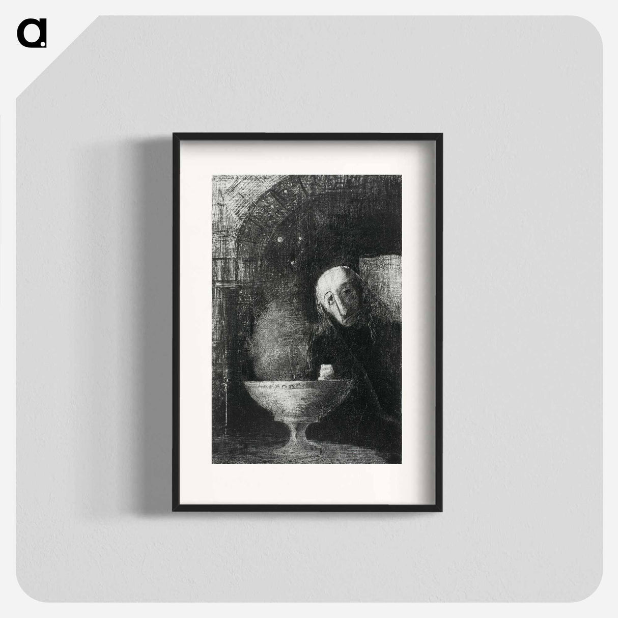 The Infinite Search - Odilon Redon Poster.