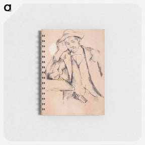 アートメモ帳-Leaning Smoker - ポール セザンヌ Memo.