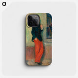 The Young Soldier - Pierre Auguste Renoir Phone Case.