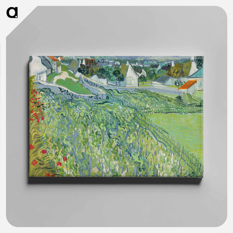 アートパネル-Vineyards at Auvers
 - セントルイス美術館 Canvas.