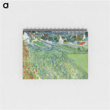 アートメモ帳-Vineyards at Auvers
 - セントルイス美術館 Memo.