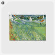 アートポストカード-Vineyards at Auvers
 - セントルイス美術館 Postcard.
