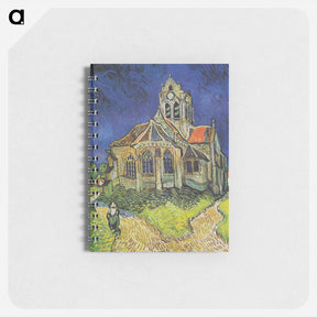 アートメモ帳-The Church at Auvers - フィンセント ファン ゴッホ Memo.