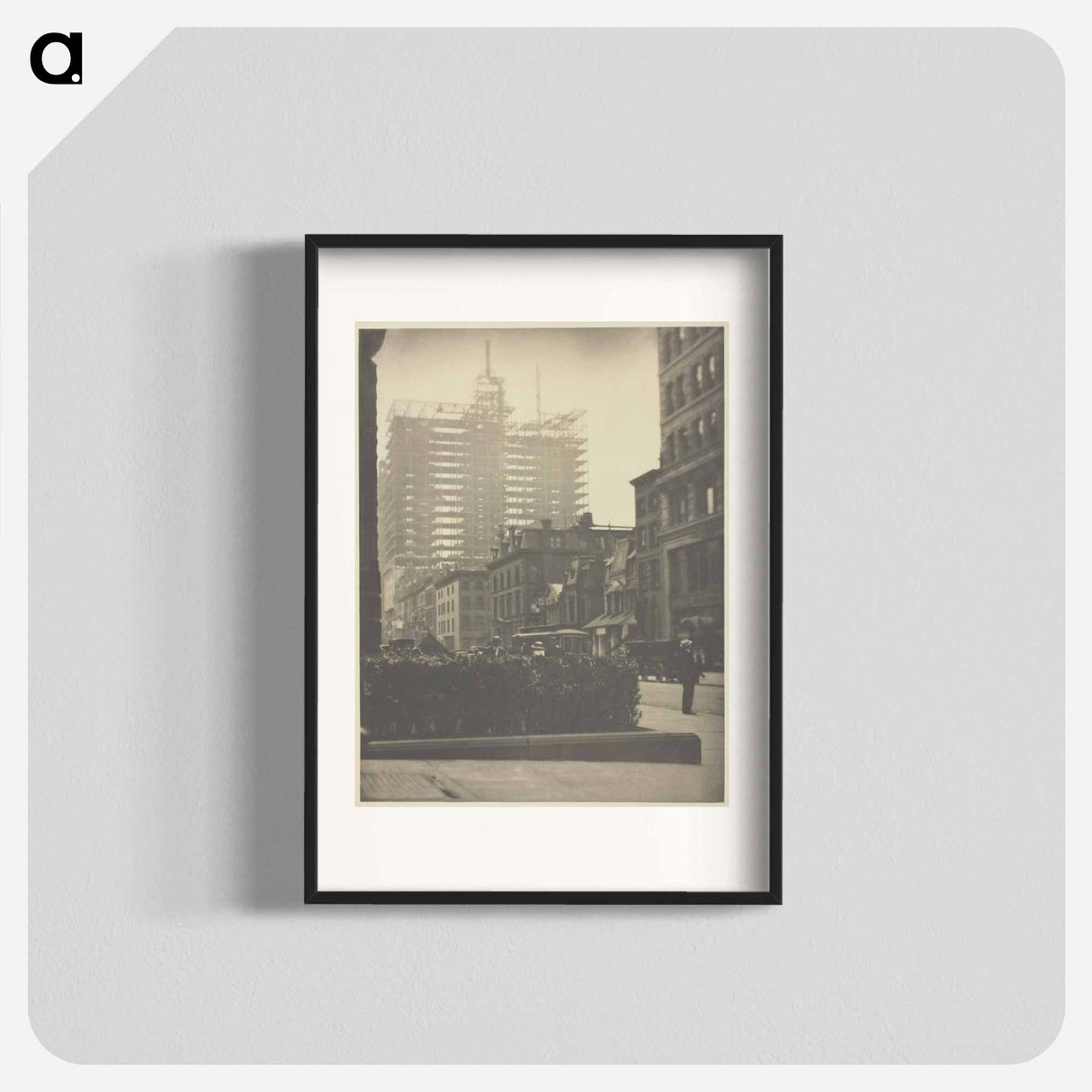 Old and New New York - アルフレッド スティーグリッツ Poster.
