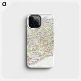 Gazetteer of the British Isles - アンティーク地図 Phone Case.