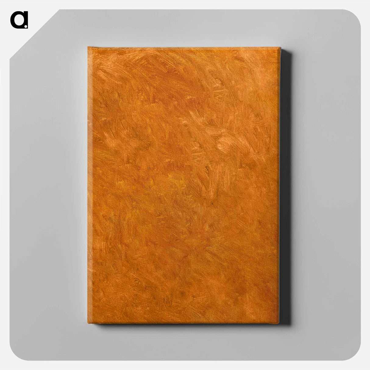 アートパネル-Brown Oil Paint Background
 - バーンズ・コレクション Canvas.