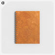 アートメモ帳-Brown Oil Paint Background
 - バーンズ・コレクション Memo.