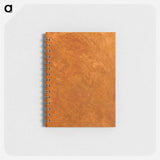 アートメモ帳-Brown Oil Paint Background
 - バーンズ・コレクション Memo.