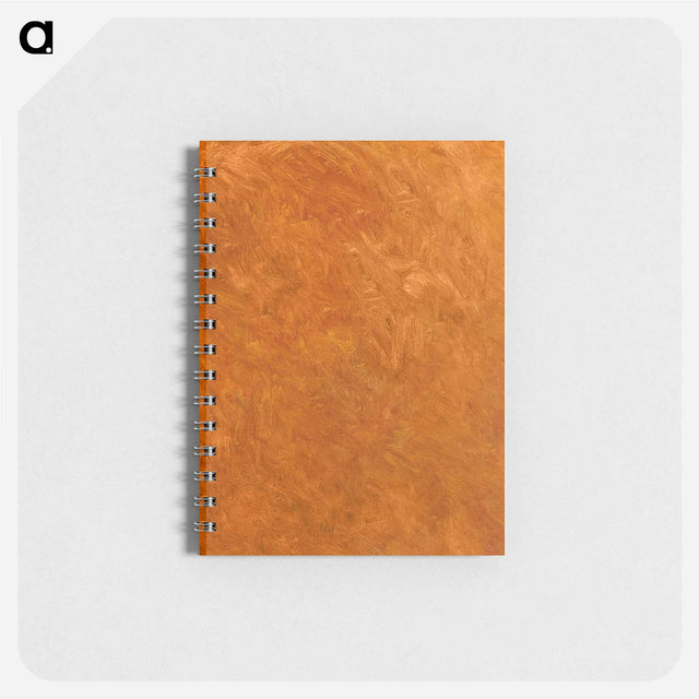 アートメモ帳-Brown Oil Paint Background
 - バーンズ・コレクション Memo.