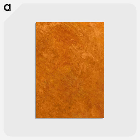 アートポストカード-Brown Oil Paint Background
 - バーンズ・コレクション Postcard.
