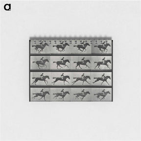 アートメモ帳-Galloping Horse and Rider
 - エドワード マイブリッジ Memo.