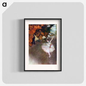 アートポスター-Ballet l'étoile - エドガー ドガ Poster.