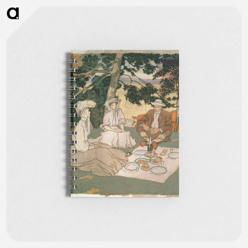 Picnic under the fir - Edward Penfield Memo.