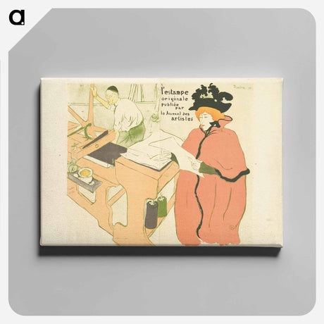 アートパネル-L'estampe originale - アンリ ド トゥールーズ ロートレック Canvas.