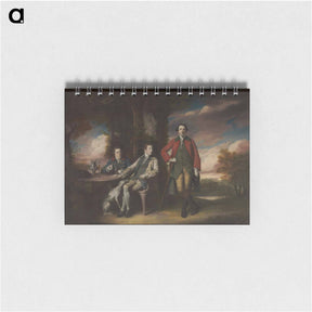 アートメモ帳-The Honorable Henry Fane (1739–1802) with Inigo Jones and Charles Blair - ジョシュア レノルズ Memo.