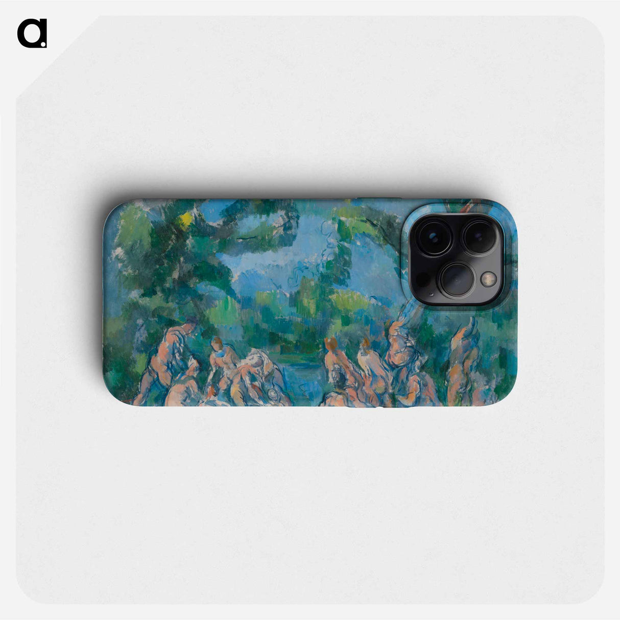 The Bathers - Paul Cezanne Phone Case.