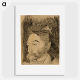 アートポスター-Portrait of Stéphane Mallarmé - ポール ゴーギャン Poster.
