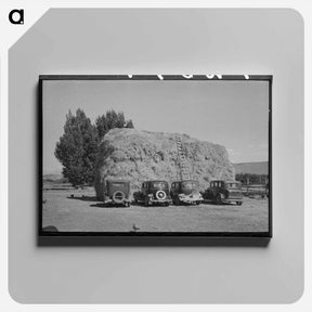 アートパネル-Circus Wagons of Alger
 - ラッセル リー Canvas.