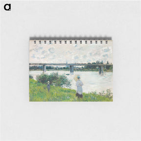 アートメモ帳-The Promenade with the Railroad Bridge, Argenteuil
 - セントルイス美術館 Memo.