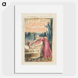 Songs of Innocence and of Experience: Infant Sorrow - William Blake Poster.