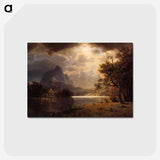 2-9_Albert-Bierstadt_postcard