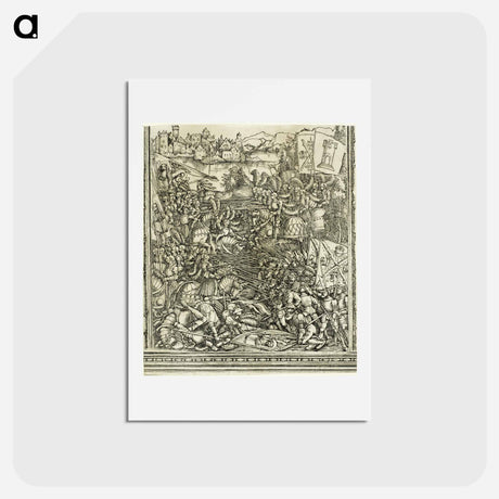 アートポストカード-The War with Venice - アルブレヒト デューラー Postcard.