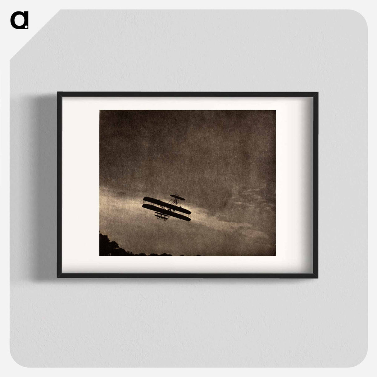 The Airplane - アルフレッド スティーグリッツ Poster.