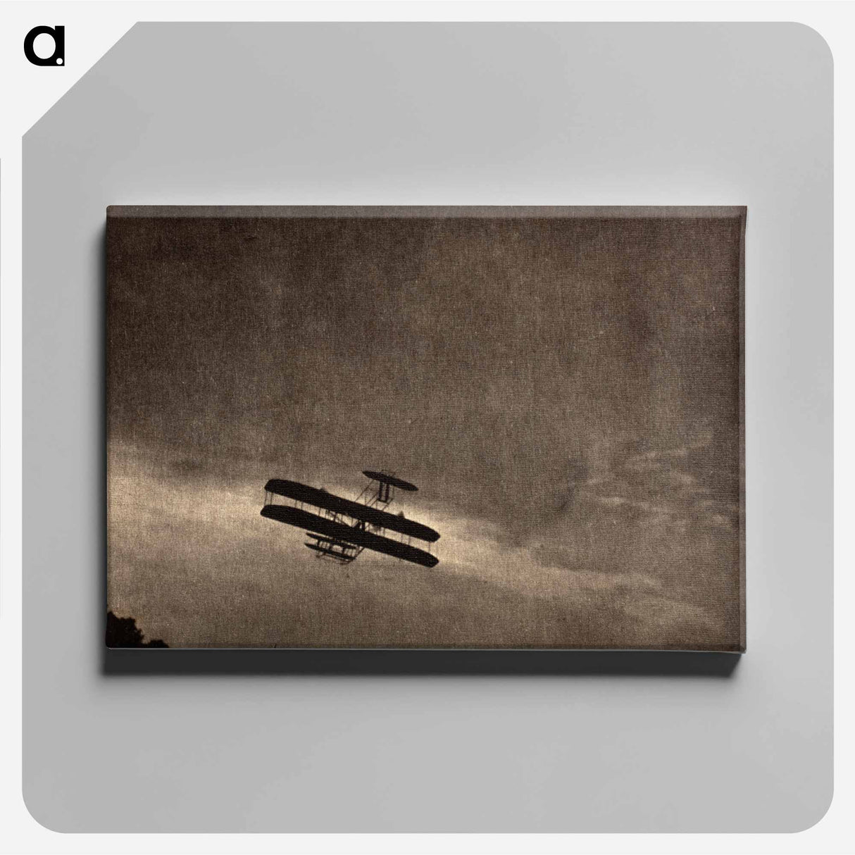The Airplane - アルフレッド スティーグリッツ Canvas.