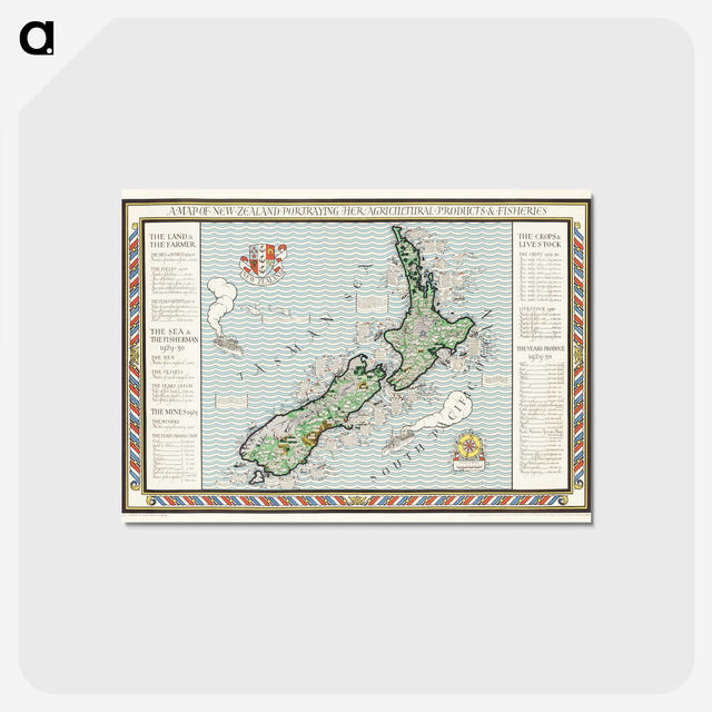 2-9_Antique-Maps_postcard