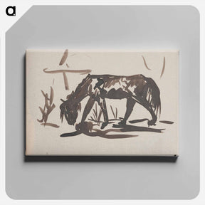 アートパネル-Sketchbook 9 horse - アーノルド ピーター ワイズ クビンチャン Canvas.