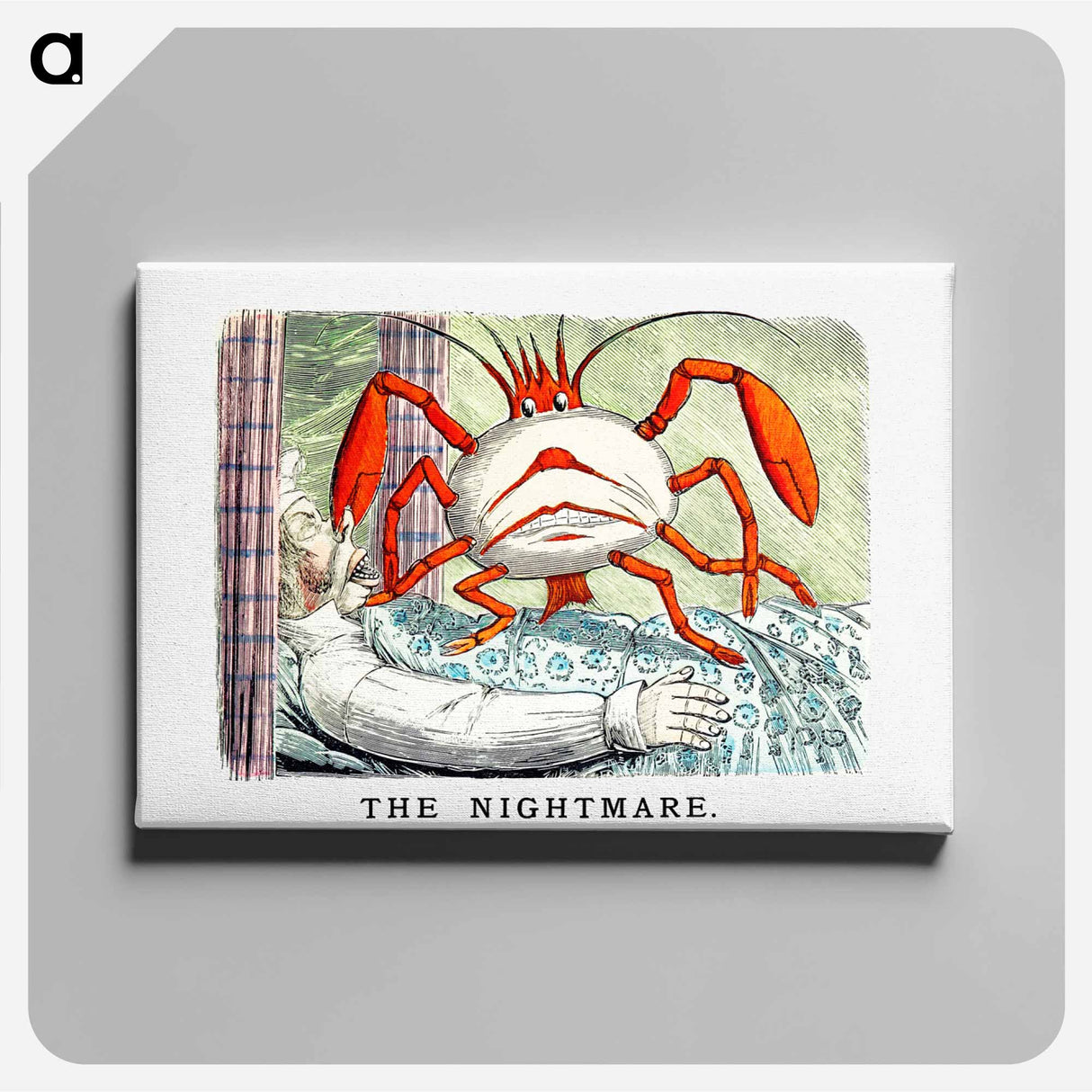 アートパネル-The Nightmare from Un-Natural History Not Taught In Bored Schools
 - 大英図書館 Canvas.