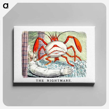 アートパネル-The Nightmare from Un-Natural History Not Taught In Bored Schools
 - 大英図書館 Canvas.