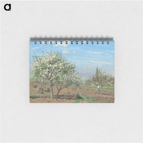 アートメモ帳-Orchard in Bloom, Louveciennes - カミーユ ピサロ Memo.