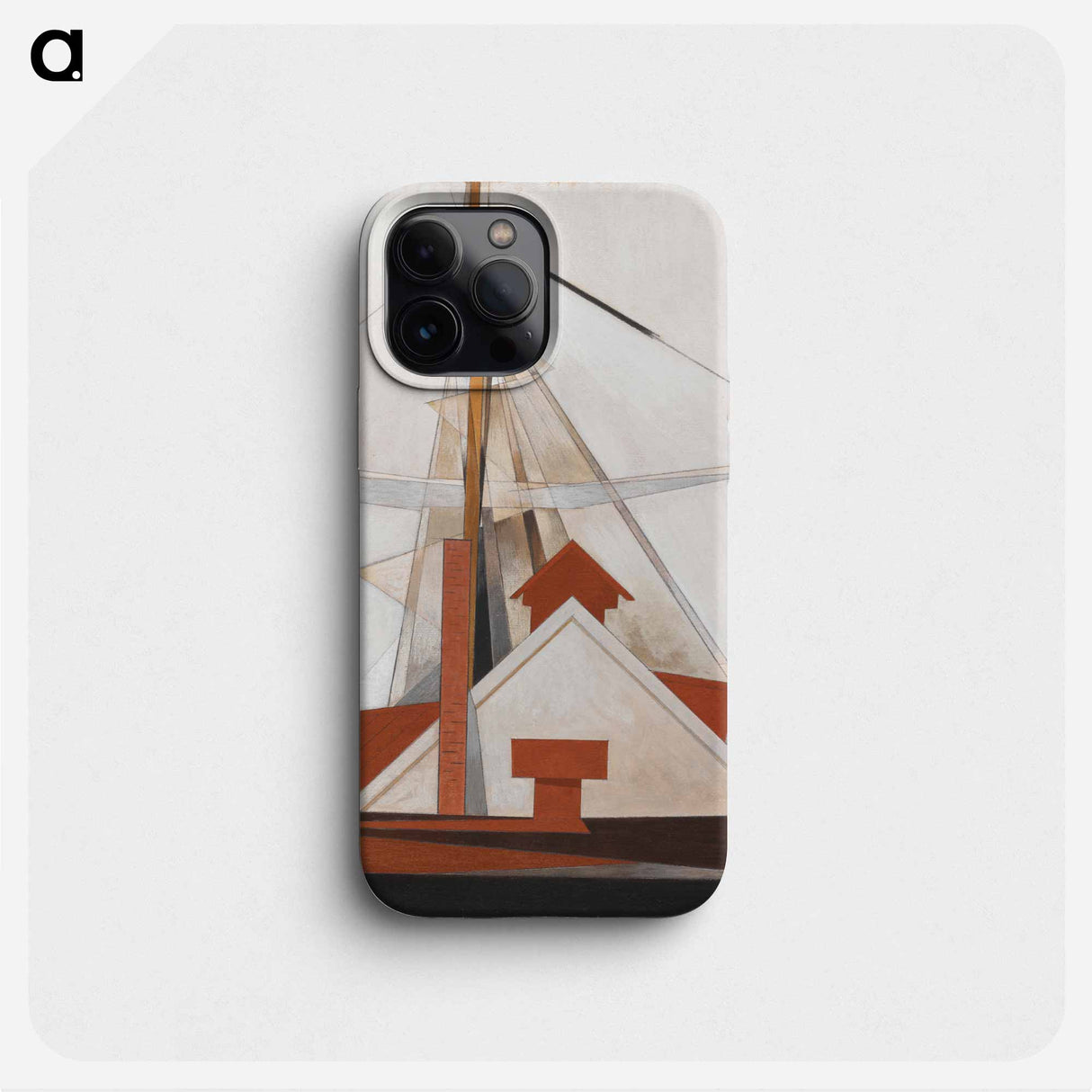 Masts - Charles Demuth Phone Case.