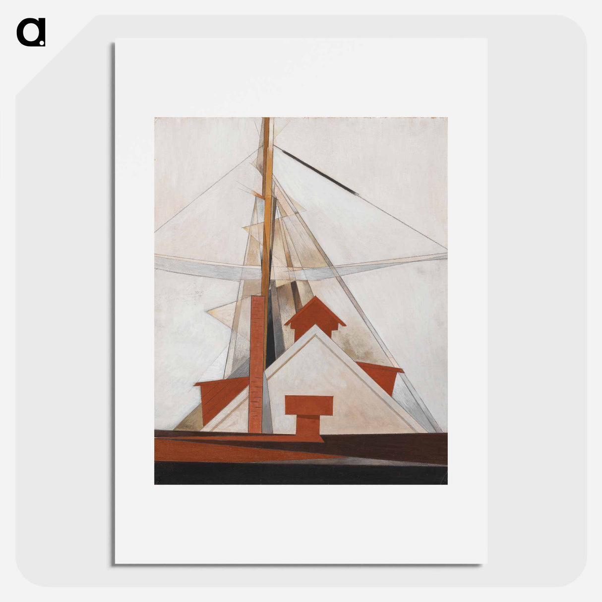 Masts - Charles Demuth Poster.