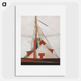 Masts - Charles Demuth Poster.