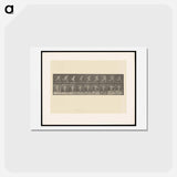 アートポストカード-Naked Man Running
 - エドワード マイブリッジ Postcard.