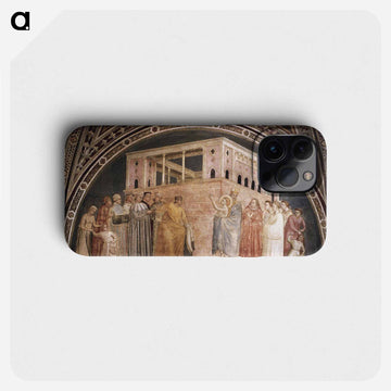 St. Francis Renouncing his Worldly Goods - ジョット ディ ボンドーネ Phone Case.