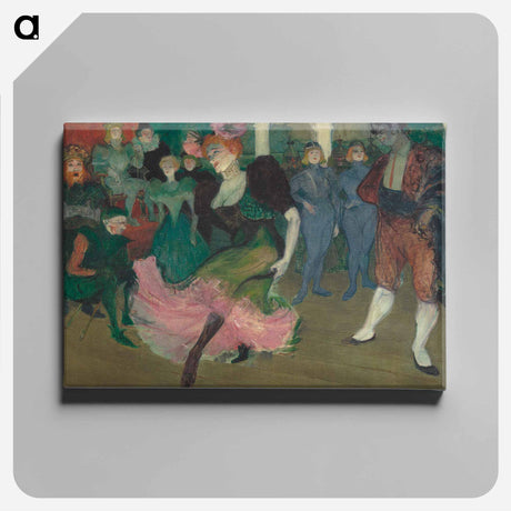 アートパネル-Marcelle Lender Dancing the Bolero in Chilpéric - アンリ ド トゥールーズ ロートレック Canvas.