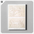 アートパネル-Fragments of Bas-Reliefs
 - エジプト美術史 Canvas.