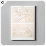 アートパネル-Fragments of Bas-Reliefs
 - エジプト美術史 Canvas.