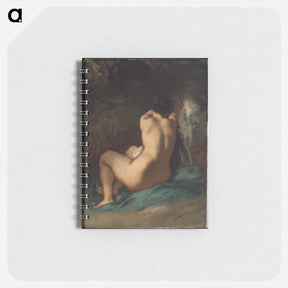 アートメモ帳-Seated Nude - ジャン フランソワ ミレー Memo.