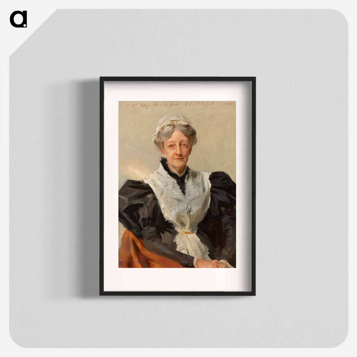 Mary Eliza Mead by John Singer Sargent - John Singer Sargent Poster.