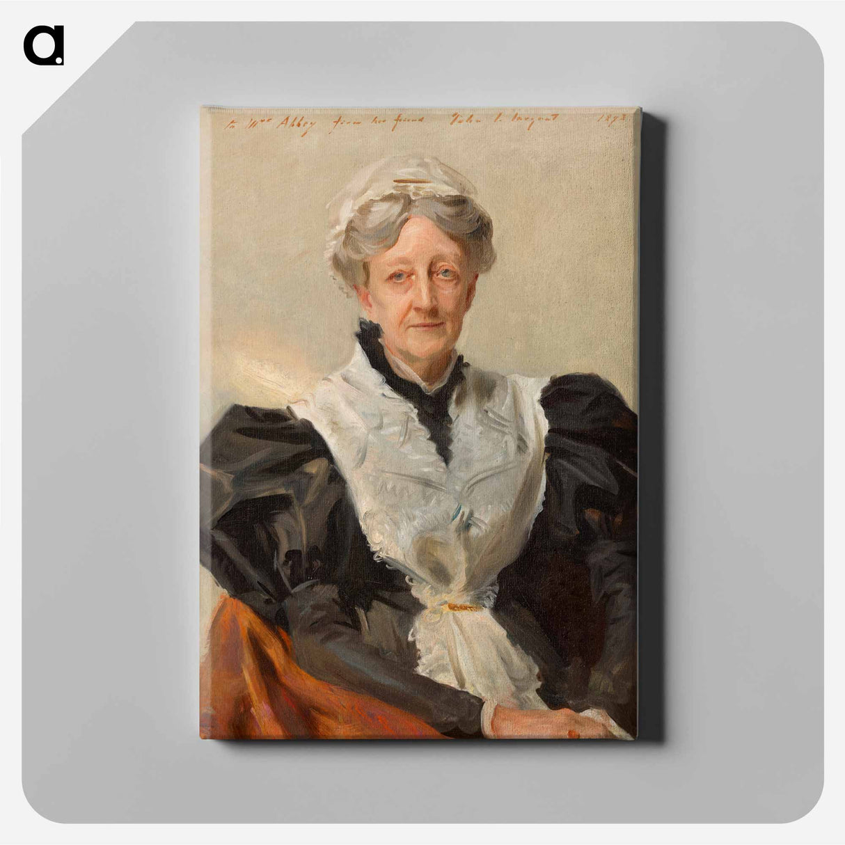 Mary Eliza Mead by John Singer Sargent - John Singer Sargent Canvas.