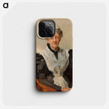 Mary Eliza Mead by John Singer Sargent - John Singer Sargent Phone Case.