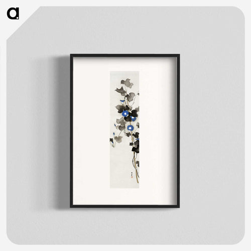 Morning glories - 神坂 雪佳 Poster.