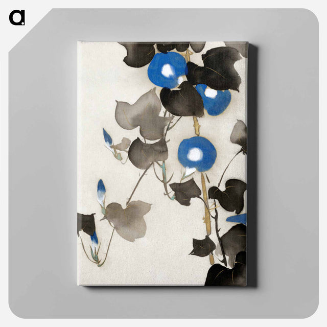 アートパネル-Morning glories - 神坂 雪佳 Canvas.
