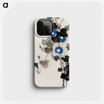 Morning glories - 神坂 雪佳 Phone Case.